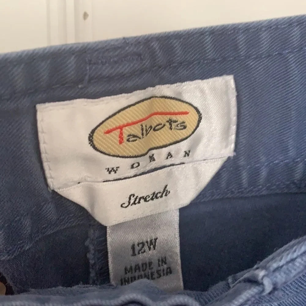 Talbots Blue Cargo Pants - Picture 4 of 4